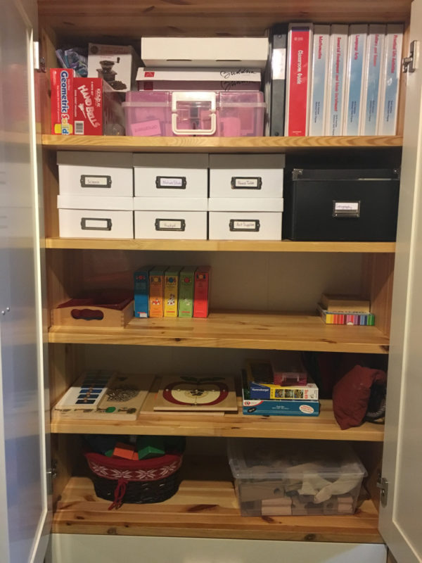 A Montessori Home Organization, Storage, Toy Rotation Montessori Rocks