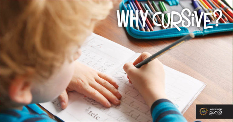 why-cursive-montessori-rocks